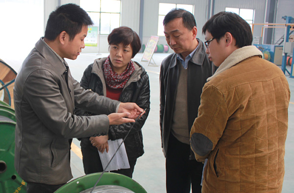 滁州市經信委領導來日皮视频免费看集團調研新項目建設情況(圖1)