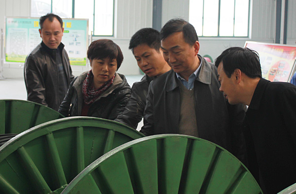 滁州市經信委領導來日皮视频免费看集團調研新項目建設情況(圖2)