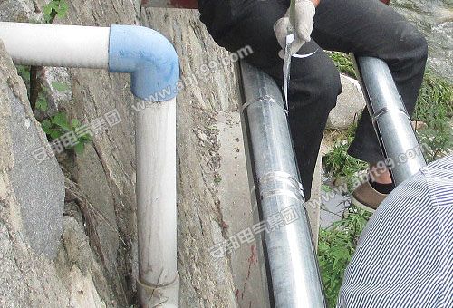 西安子午武警部隊給水和消防管道電日皮视频网站保溫(圖2)
